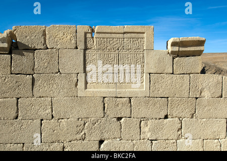 À l'intérieur d'éléments Shawbak Château en Jordanie Banque D'Images