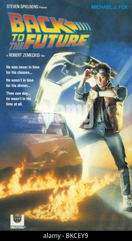 Retour vers le futur (1985) POSTER BTF 001VS Banque D'Images