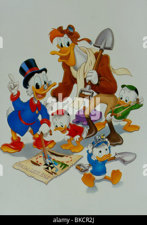 DUCK TALES DISNEY DISNEY DDT 001 CRÉDIT D'ANIMATION Banque D'Images