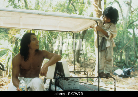 PRODUCTION TOURNAGE (ALT) EMPLACEMENT (ALT) derrière la scène (ALT) SUR LE PLATEAU (ALT) O/S 'LE LIVRE DE LA JUNGLE" (1995) AVEC JASON SCOTT LEE Banque D'Images