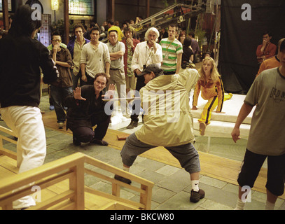 PRODUCTION TOURNAGE (ALT) EMPLACEMENT (ALT) derrière la scène (ALT) SUR LE PLATEAU (ALT) O/S 'Kill Bill : VOLUME 1" (2003) AVEC QUENTIN Banque D'Images