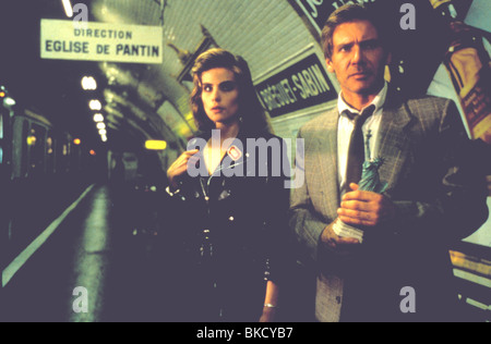 FRANTIC (1988), Emmanuelle Seigner, HARRISON FORD FRAT 044 Banque D'Images