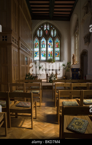 Église St Dunstan's Mayfield Banque D'Images