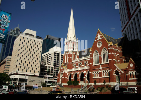 Rue Albert Eglise unie à Brisbane, Queensland, Australie Banque D'Images