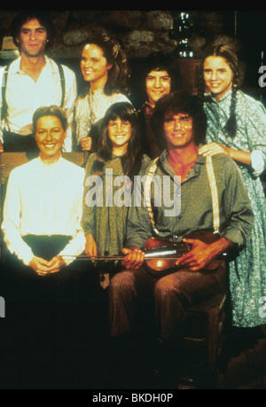 Petite maison DANS LA PRAIRIE (TV) LINWOOD BOOMER, MELISSA SUE ANDERSON, MATTHEW LABORTEAUX, Melissa Gilbert, KAREN GRASSLE, Banque D'Images