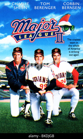 La MAJOR LEAGUE 2 (1989) LE MAJOR LEAGUE II (ALT) POSTER MJ2 8139 VS Banque D'Images