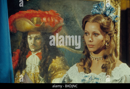 L'HOMME AU MASQUE DE FER (TVM-1977) JENNY AGUTTER ITC ANNONCES MIMK 010 Banque D'Images