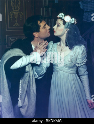 Roméo et Juliette (THÉÂTRE) Laurence Olivier, Vivien Leigh RAJ 001CP Banque D'Images