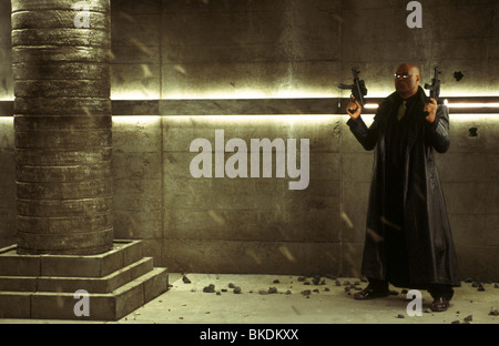 THE MATRIX REVOLUTIONS (2003) LA MATRICE 3 (ALT) LAURENCE FISHBURNE MTX3 002-985 Banque D'Images