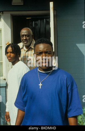 MENACE II SOCIETY (1993), LARENZ TATE TYRIN TURNER MTSC 004 Banque D'Images