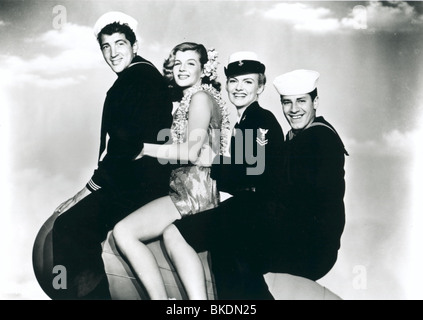 SAILOR BEWARE (1951) DEAN MARTIN, CORINNE CALVET, MARION MARSHALL, Jerry Lewis SABE 001P Banque D'Images