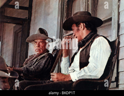 MONTE WALSH (1970) LEE MARVIN, JACK PALANCE FOH 002MOSH Banque D'Images