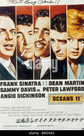 OCEAN'S 11 (1960) OCEAN'S ELEVEN (ALT) POSTER OCEN 016 Banque D'Images