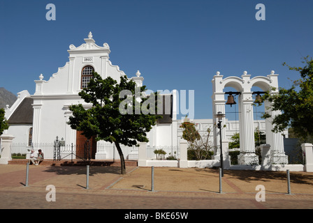 Église de la Mission rhénane à Stellenbosch, Province de Western Cape, Afrique du Sud Banque D'Images