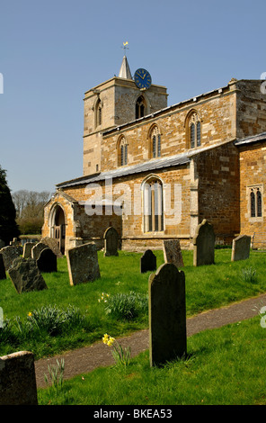 All Saints Church, Braunston-en-Rutland, Rutland, England, UK Banque D'Images