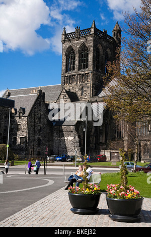 Paisley Abbey, Paisley, Renfrewshire, en Écosse. Banque D'Images