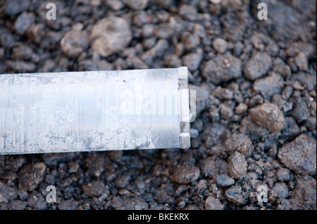 Foret diamant pour de grands trous d'alésage Banque D'Images