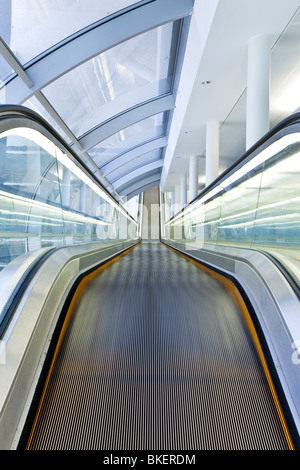 L'Aéroport International de Dubaï, tapis roulant, DUBAÏ, ÉMIRATS ARABES UNIS, Émirats Arabes Unis Banque D'Images