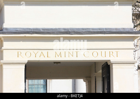 Royal Mint Court Londres Angleterre Banque D'Images