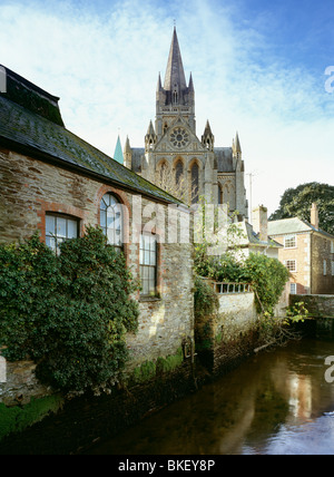 Cathédrale de Truro, Cornwall, Angleterre Banque D'Images