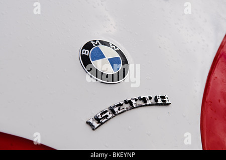 BMW Isetta bubble badge voiture sur porte avant Banque D'Images