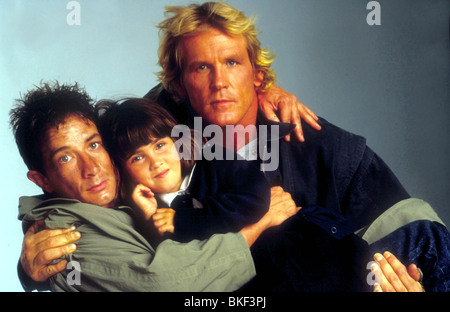 Trois FUGITIFS (1989) 3 fugitifs (ALT), Martin SHORT SARAH ROWLAND DOROFF, Nick Nolte TFG 009 Banque D'Images