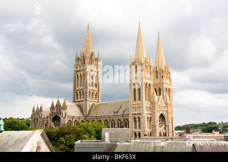 Cathédrale de Truro, Cornwall, Angleterre Banque D'Images