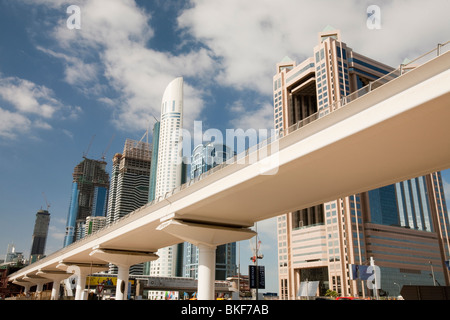 Haute tour exclusif à Dubaï l'évolution de bloc Banque D'Images