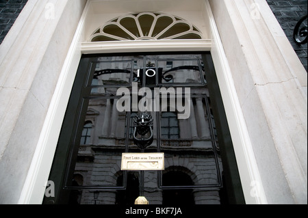 Au 10, Downing Street UK Banque D'Images