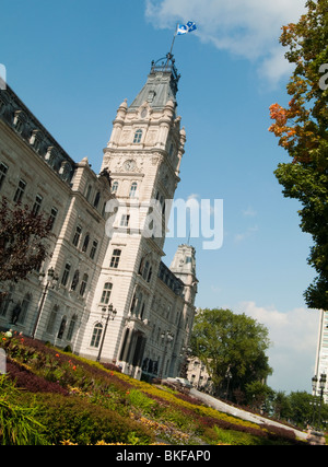 L'Assemblée Nationale (Parlement provincial) sur Honoré Mercier Grande Allée à Québec, Canada Banque D'Images