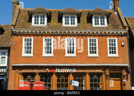 Nat West Bank London Angleterre Kent Banque D'Images