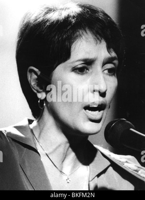 Baez, Joan, * 9.1.1941, chanteuse folklorique américaine, portrait, 1980, Banque D'Images