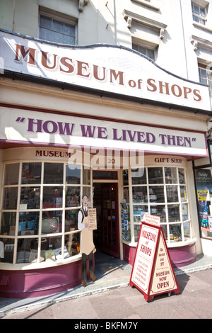 Musée de boutiques à Eastbourne East Sussex Banque D'Images