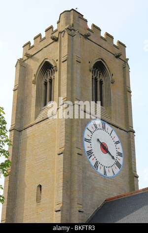 L'église paroissiale de St Michaels coningsby lincolnshire england uk go Banque D'Images