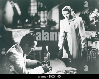 CASABLANCA (1942), Humphrey Bogart, Ingrid Bergman AR 019P Banque D'Images