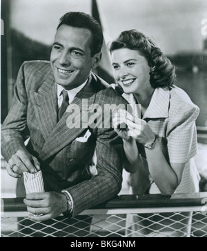 CASABLANCA (1942), Humphrey Bogart, Ingrid Bergman AR 023P Banque D'Images