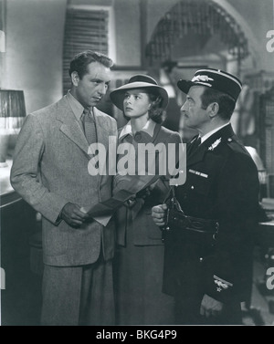 CASABLANCA (1942) PAUL HENREID, Ingrid Bergman, CLAUDE RAINS AR 048P Banque D'Images