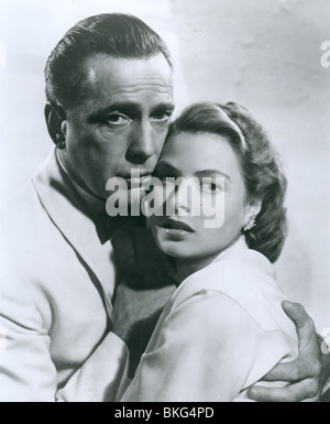 CASABLANCA (1942), Humphrey Bogart, Ingrid Bergman AR 050P Banque D'Images