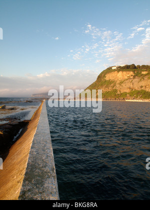 Merewether Ocean Baths à Newcastle, Nouvelle-Galles du Sud, Australie Banque D'Images