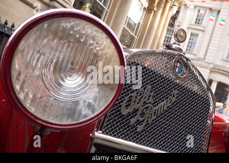 Alfa Romeo Voiture Vintage Banque D'Images