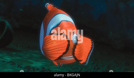 Le monde de Nemo (2003) LE CRÉDIT D'ANIMATION DISNEY FINN 001-10 Banque D'Images