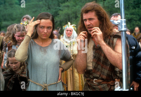 MEL GIBSON O/S 'Braveheart' (1995) CATHERINE MCCORMACK MLG 034 Banque D'Images