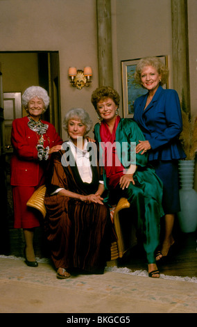 GOLDEN GIRLS (TV) ESTELLE GETTY, BEA ARTHUR, RUE MCCLANAHAN, BETTY WHITE GLG 007 Banque D'Images