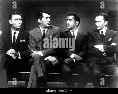 OCEAN'S 11 (1960) OCÉANS ONZE (ALT) Peter Lawford, Sammy Davis Jr, DEAN MARTIN, Frank SINATRA OCEN 004P Banque D'Images