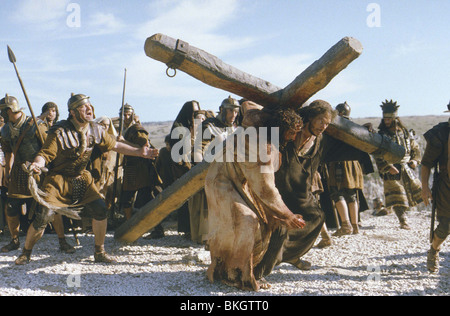 La PASSION DU CHRIST (2004), Jim Caviezel, JAMES CAVIEZEL, JARRETH MERZ 001-06 PASC Banque D'Images