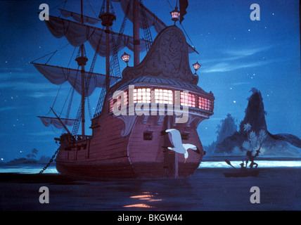 PETER PAN ANIMATION -1953 Banque D'Images