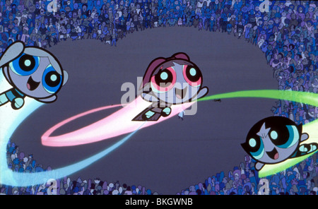 Les Powerpuff Girls : LE FILM (2002) PWPG 002 animée Banque D'Images