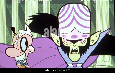 Les Powerpuff Girls : LE FILM (2002) PWPG 003 animée Banque D'Images