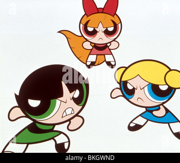 Les Powerpuff Girls : LE FILM (2002) PWPG 004 animée Banque D'Images