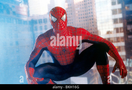 SPIDER-MAN (2002) SPIDERMAN (ALT) Tobey Maguire LA FIDUCIE SPDR 024 Banque D'Images
